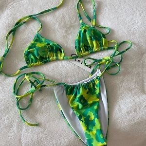 LOLEIA Bikini set - Lemon and Lime Spritz